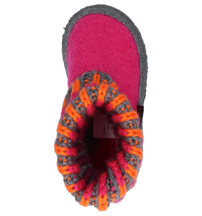 Giesswein Kramsach Fuchsia Pantoffels in wol (259035)