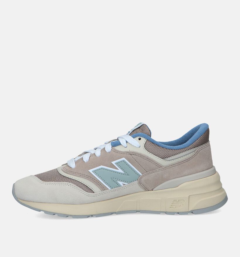 New Balance U 997 Baskets en Beige pour hommes (327281) - pour semelles orthopédiques