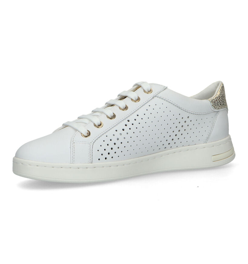 Geox Jaysen Witte Sneakers voor dames (320098) - geschikt voor steunzolen