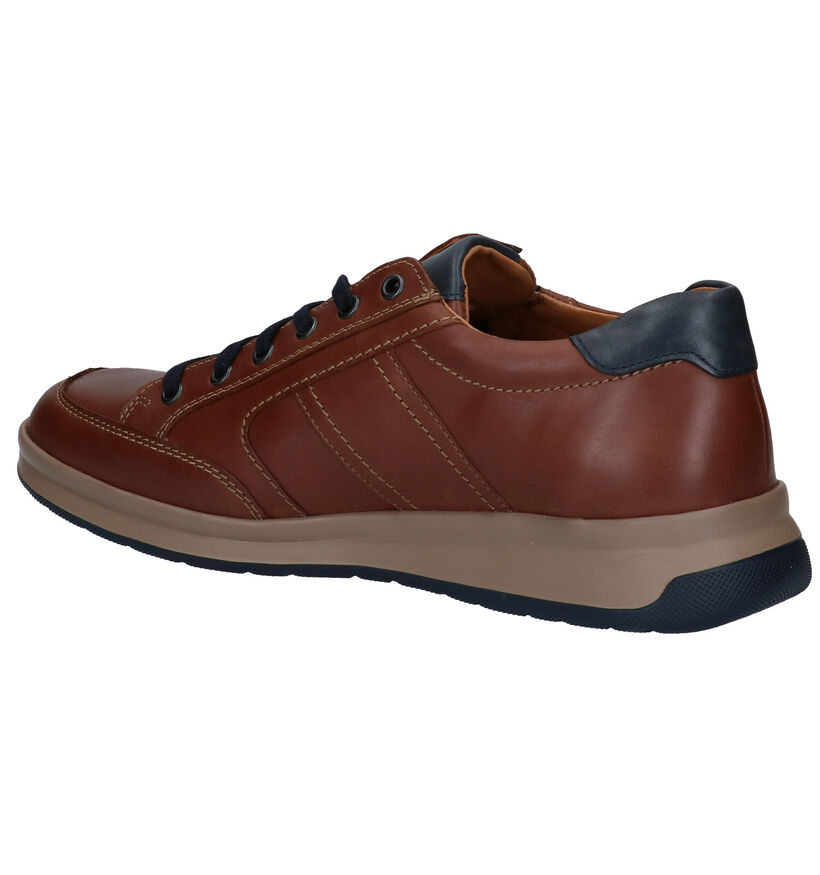 Mephisto Chaussures à lacets en Cognac en cuir (307307)