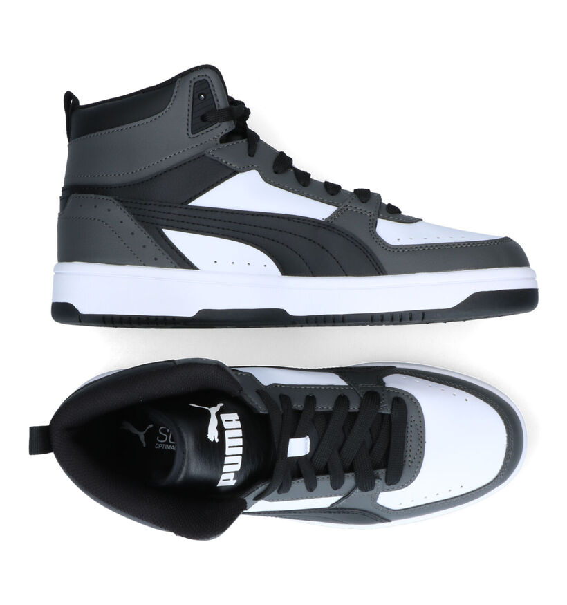 Puma Rebound Joy Baskets en Gris pour hommes (311249) - pour semelles orthopédiques