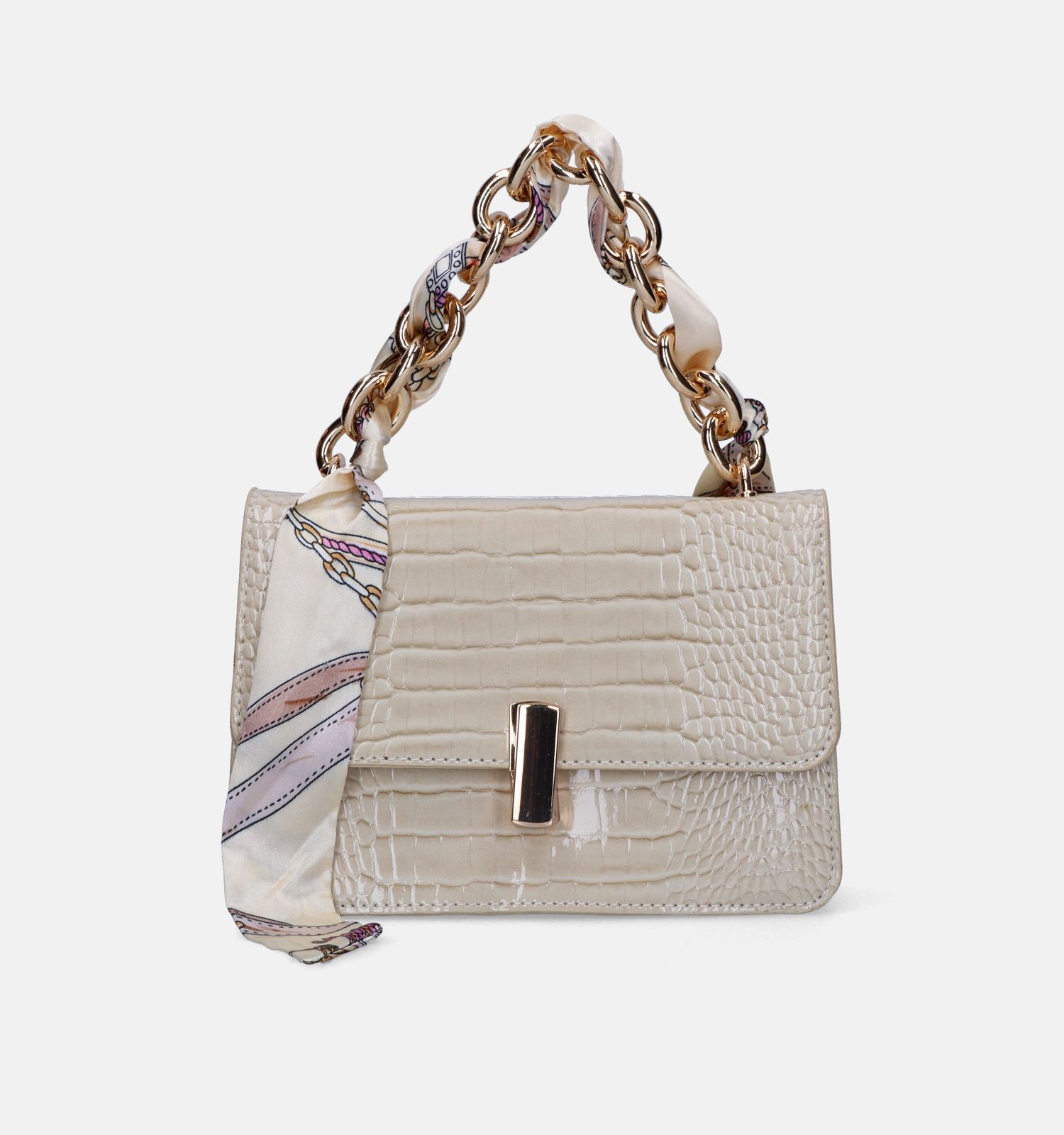 Elegance Du Marais Gouden Handtas met riem Dames Handtassen Online op TORFS.BE