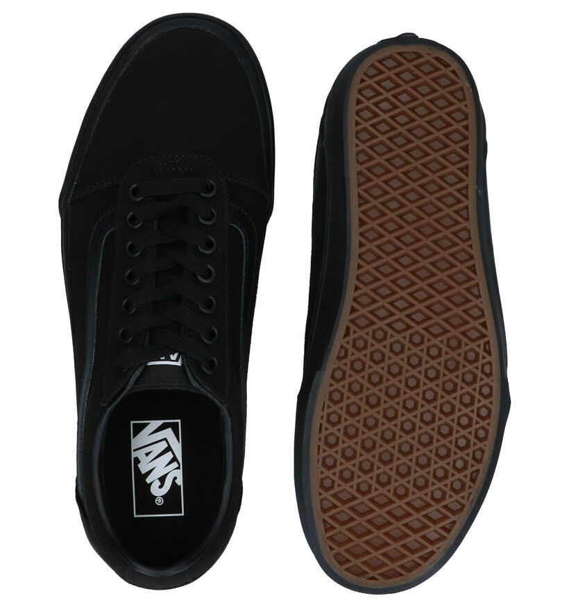 Vans Ward Zwarte Skate sneakers voor heren (337028)