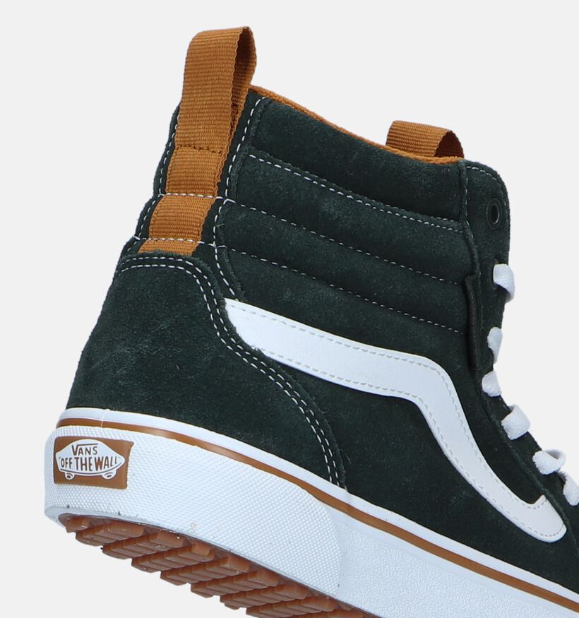 Vans Filmore Hi Vansguard Baskets de skate en Vert pour hommes (328125)