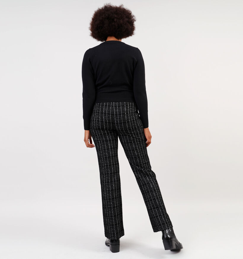comma Zwarte Geklede broek voor dames (348447)
