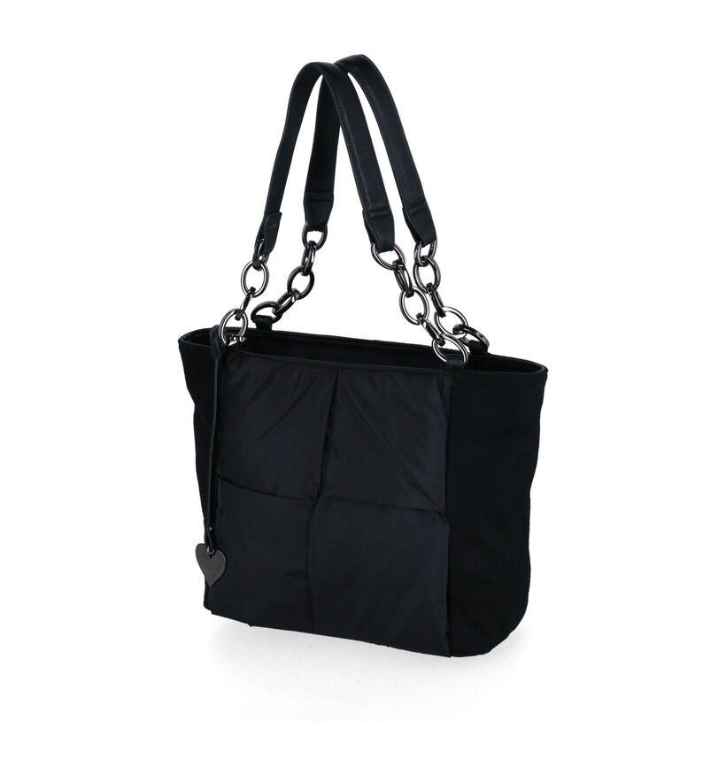 Marco Tozzi Sac à bandoulière en Noir en textile (299032)