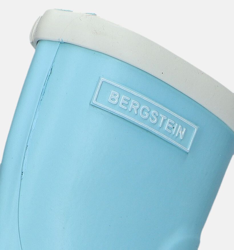 Bergstein Bottes de pluie en Bleu pour filles, garçons (280576) - pour semelles orthopédiques