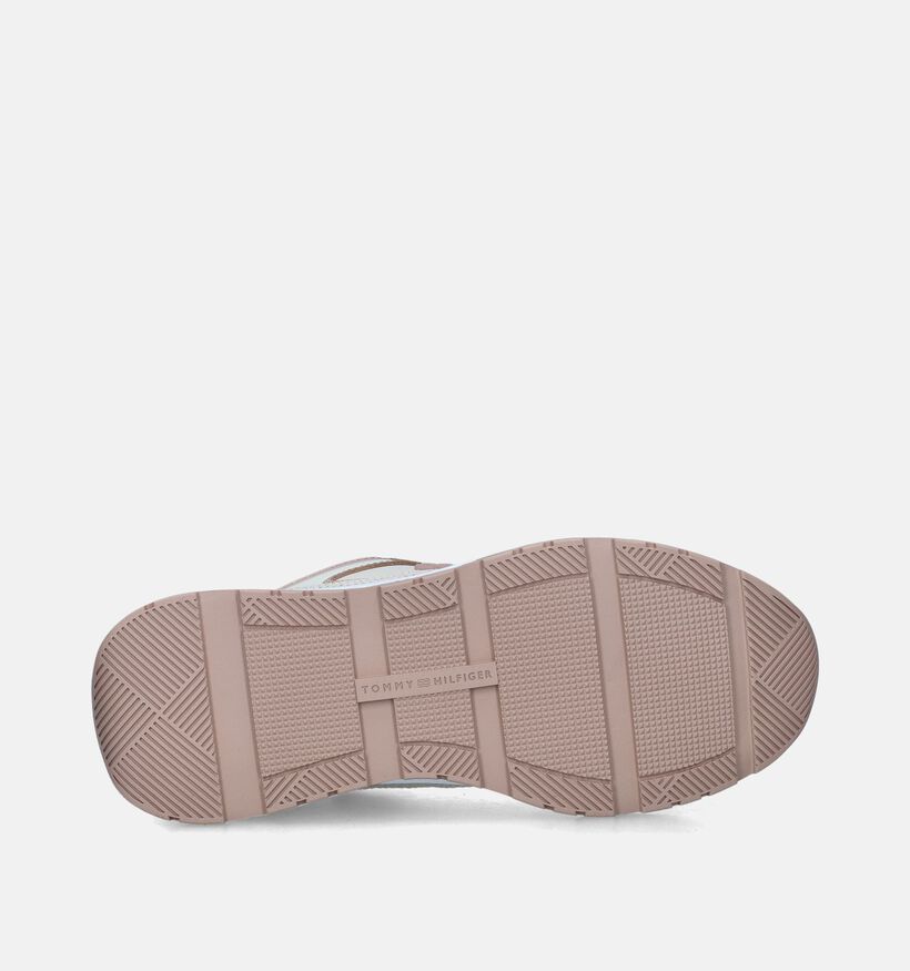 Tommy Hilfiger Casual Fashion Run Baskets en Beige pour femmes (349710) - pour semelles orthopédiques