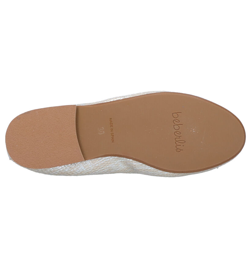 Beberlis Ballerines en Or en cuir (271458)