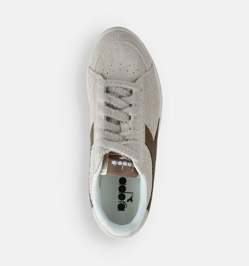 Diadora Game Low Baskets en Ecru pour femmes (361390) - pour semelles orthopédiques