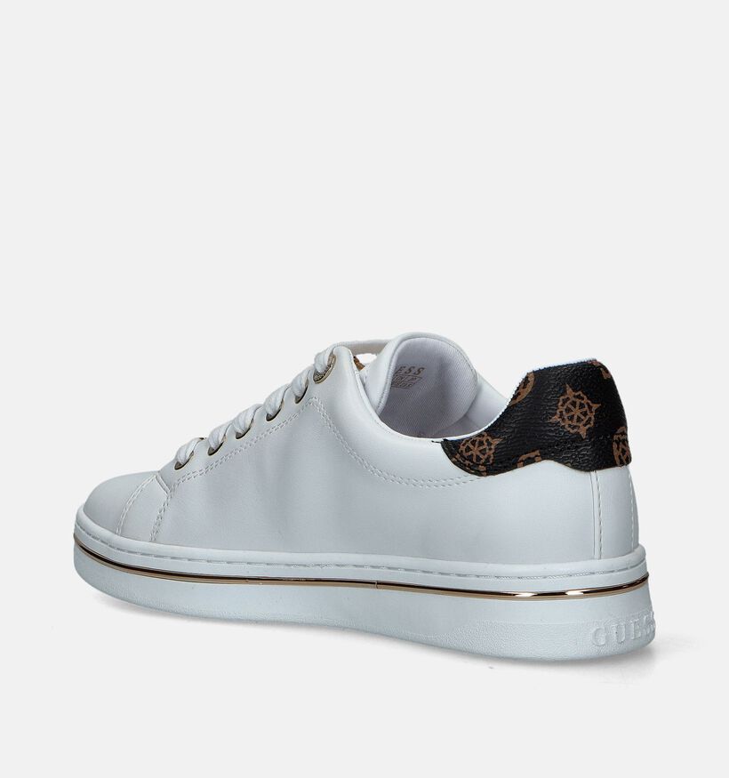 Guess Stasey Witte Sneakers voor dames (350433) - geschikt voor steunzolen