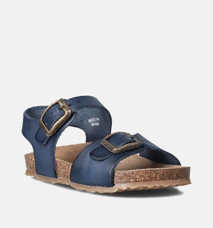Little David Easy 4 Sandales pour bébé en Bleu foncé pour filles, garçons (356049)