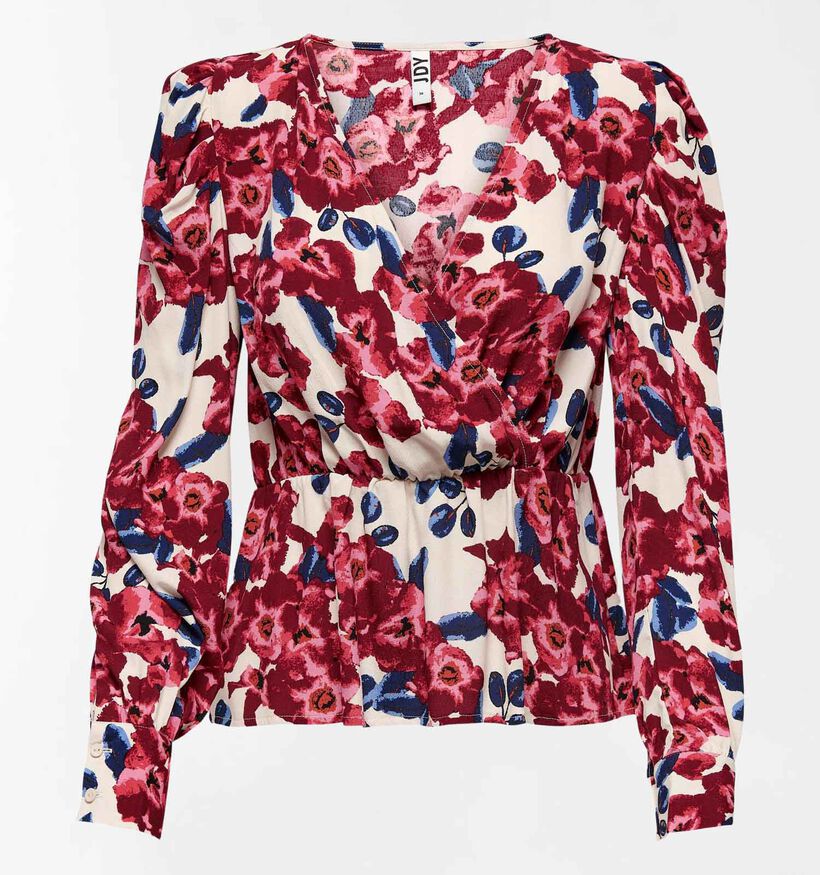JDY True Rode Overslag Blouse (314619)