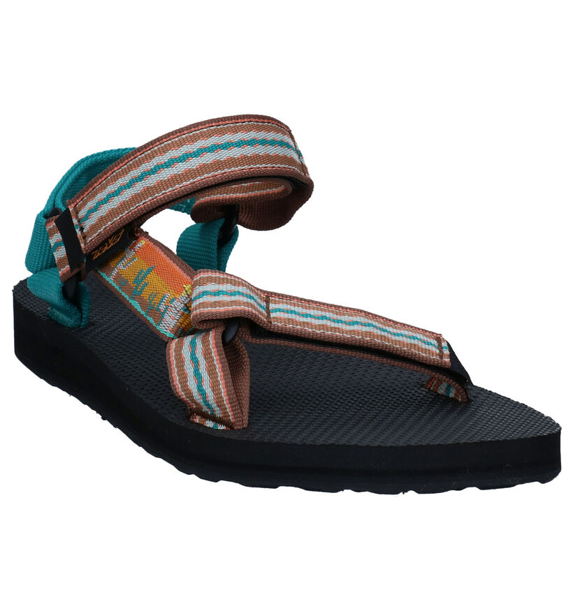 Teva Original Universal Sandales en Vert pour femmes (326093)