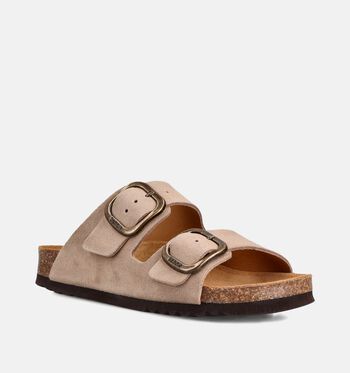 Scholl Slippers Beige/Bruin/Blauw/Rood/Groen