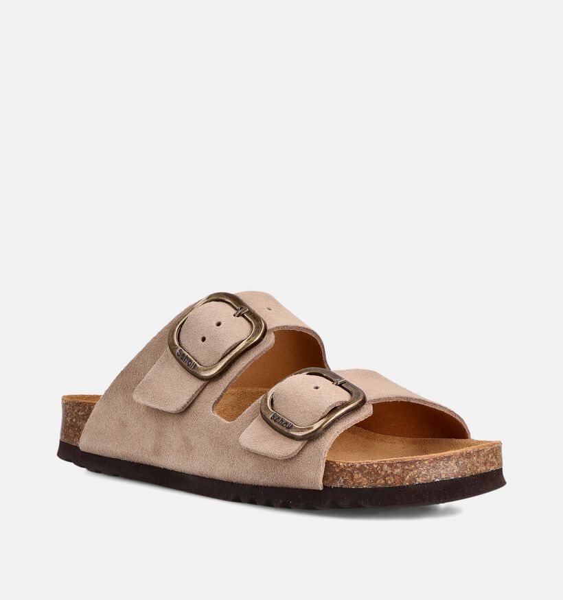 Scholl Noelle Beige Slippers voor dames (369821)