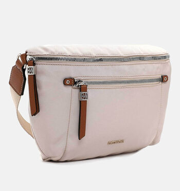 Emily & Noah Crossbody tassen Zwart/Beige/Groen
