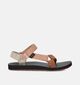 Teva Original Universal Sandales plates en Marron pour femmes (354698)