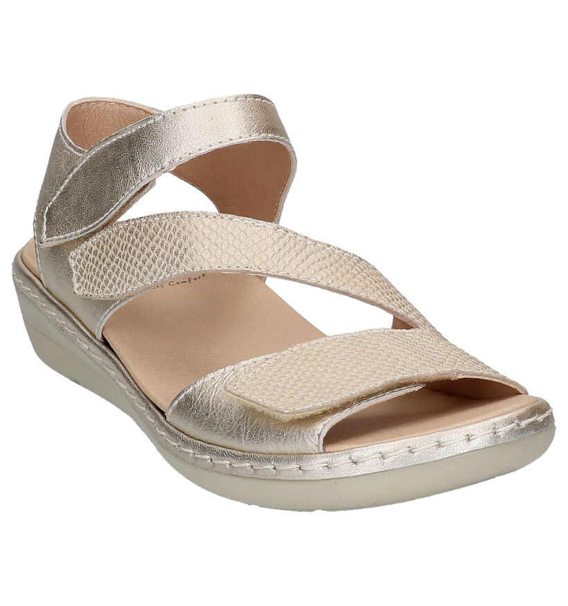 Brako Anatomics Gouden Sandalen in leer (272888)