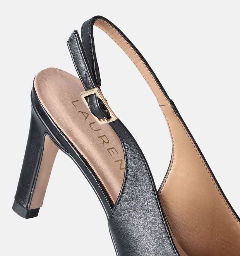 Laurent David Zwarte Slingback pumps voor dames (357626)