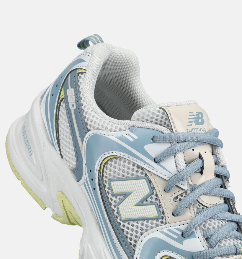 New Balance 530 Baskets basses en Bleu pour filles (375177)