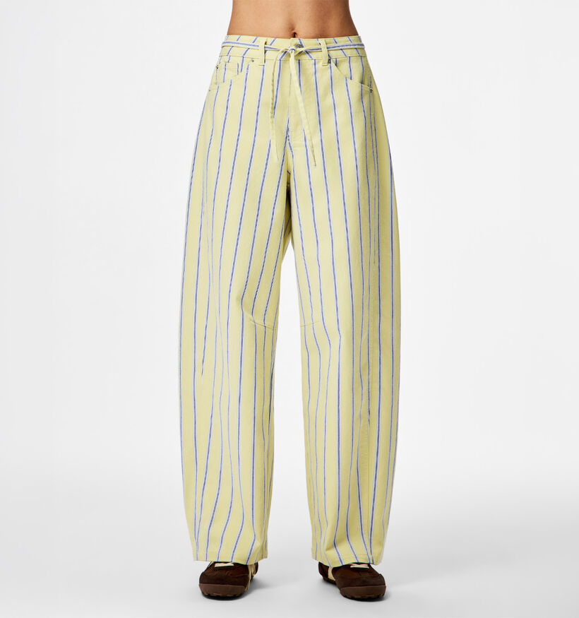 Pieces Billo Gele Barrel Jeans L32 voor dames (372377)