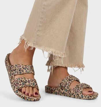 Freedom Moses Slippers Beige/Goud/Bruin/Rose gold