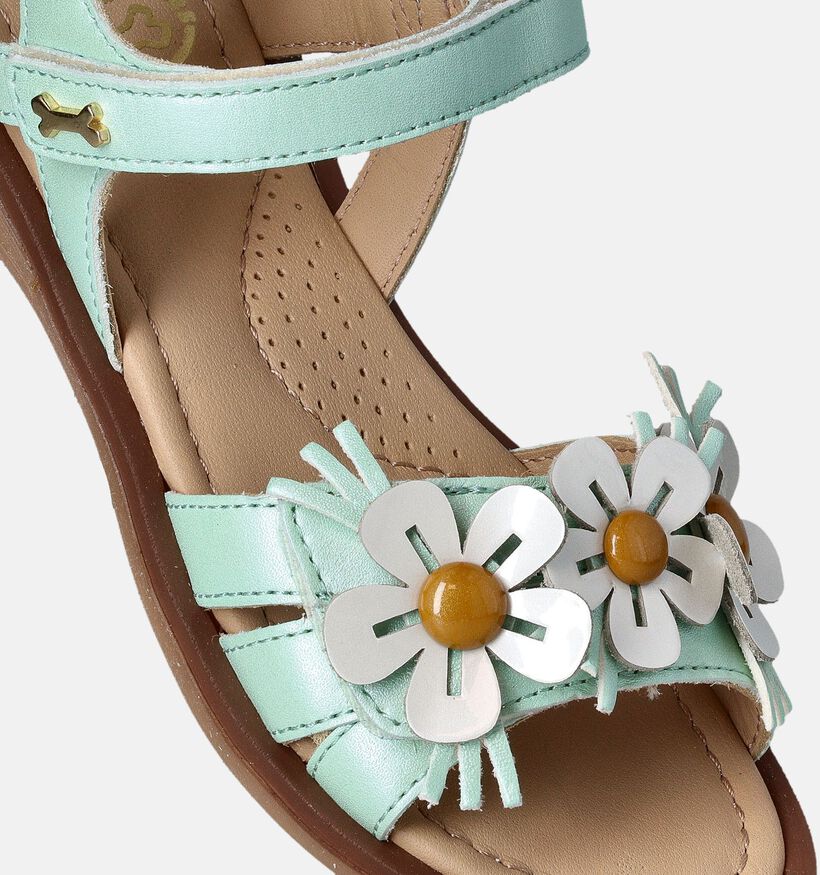 STONES and BONES Groene Sandalen voor meisjes (366242)