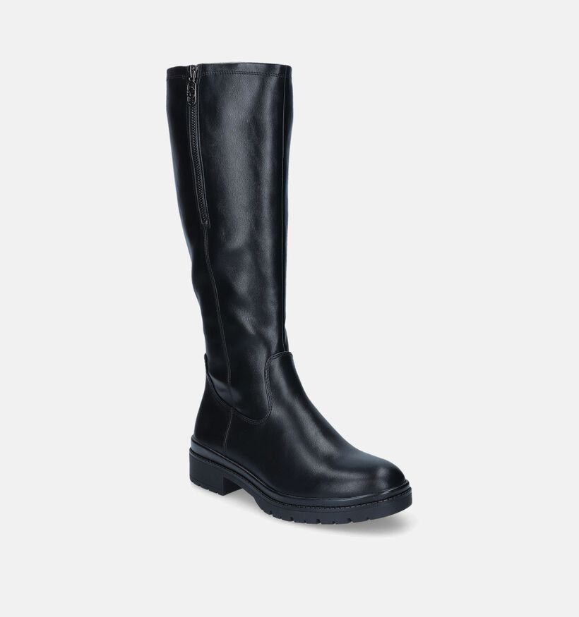 Tamaris Bottes hautes en Noir pour femmes (346620)