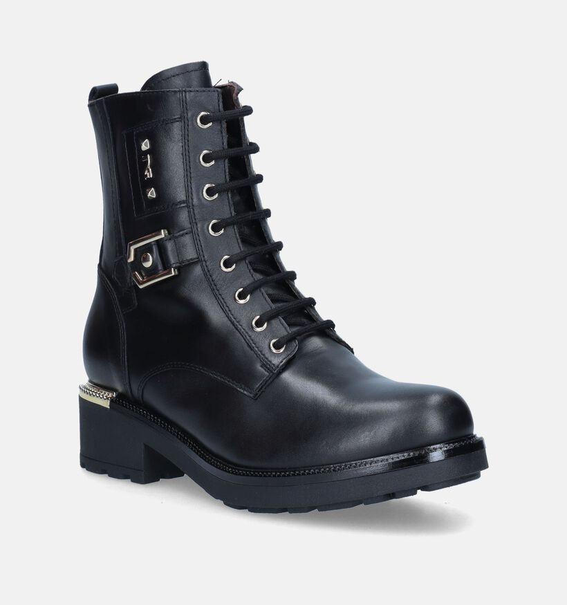 NeroGiardini Boots à lacets en Noir pour femmes (347551)