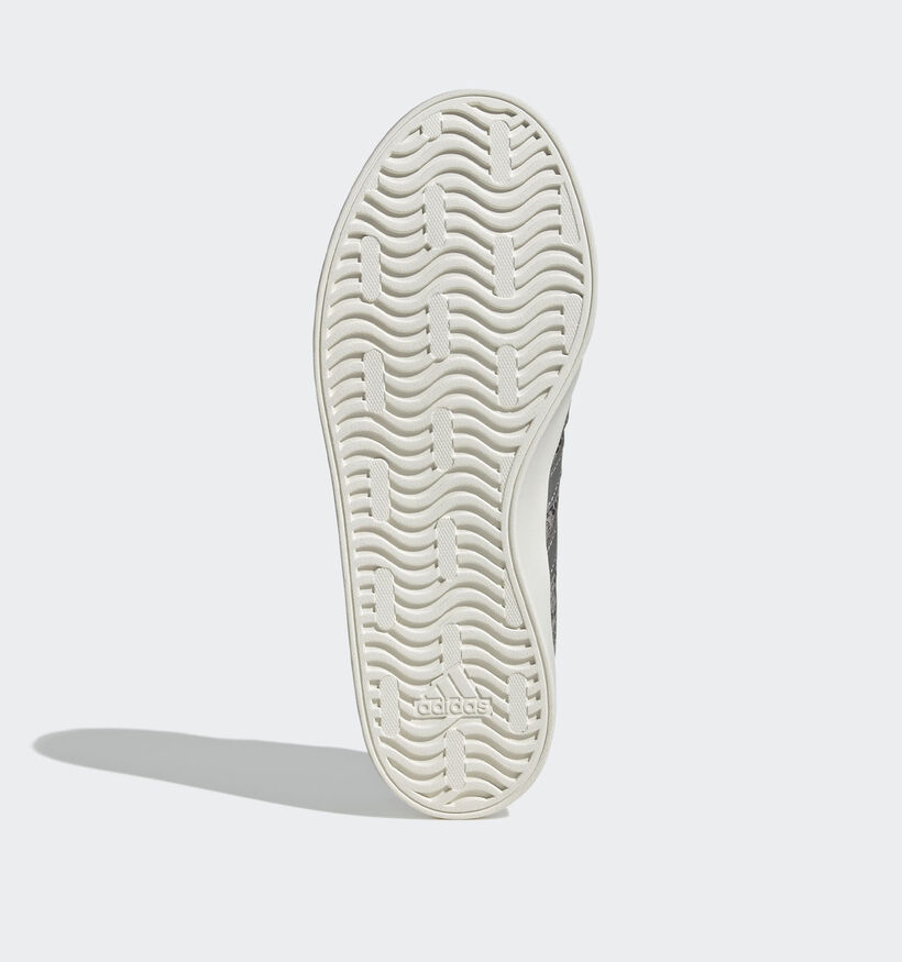 adidas VL Court 3.0 Grijze/Zilveren Sneakers voor dames (365423) - geschikt voor steunzolen