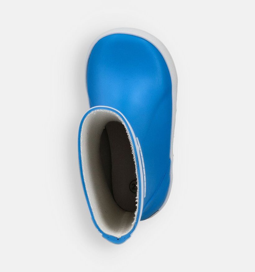 Bergstein Classic Blauwe Regenlaarzen voor meisjes, jongens (373242) - geschikt voor steunzolen