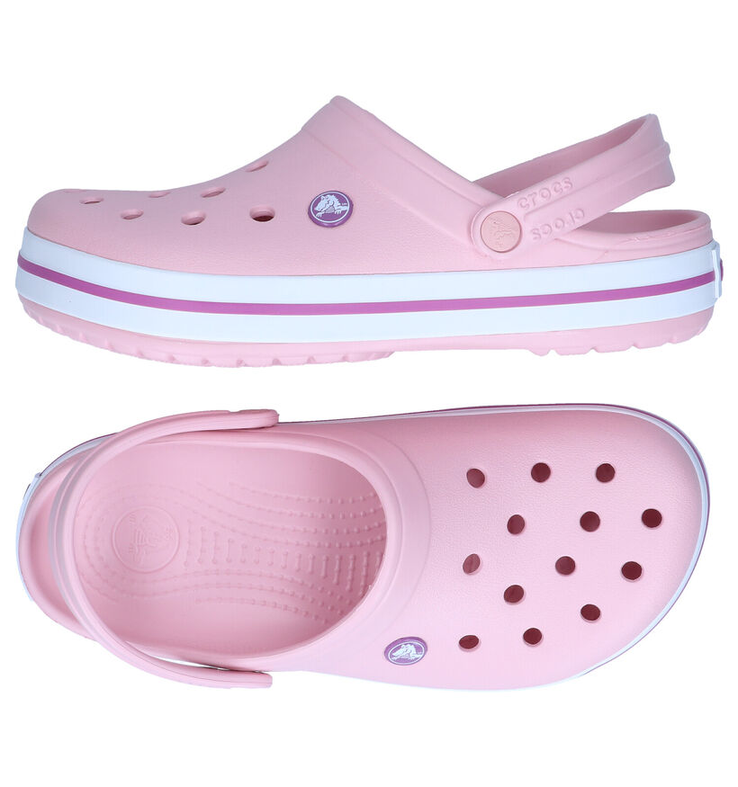 Crocs Crocband Nu-pieds en Bleu pour femmes (306855)