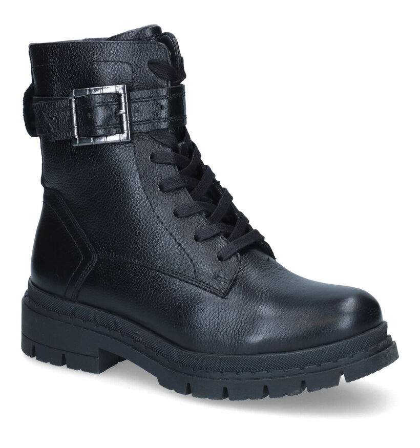 Tamaris Comfort Boots à lacets en Cognac en cuir (317977)