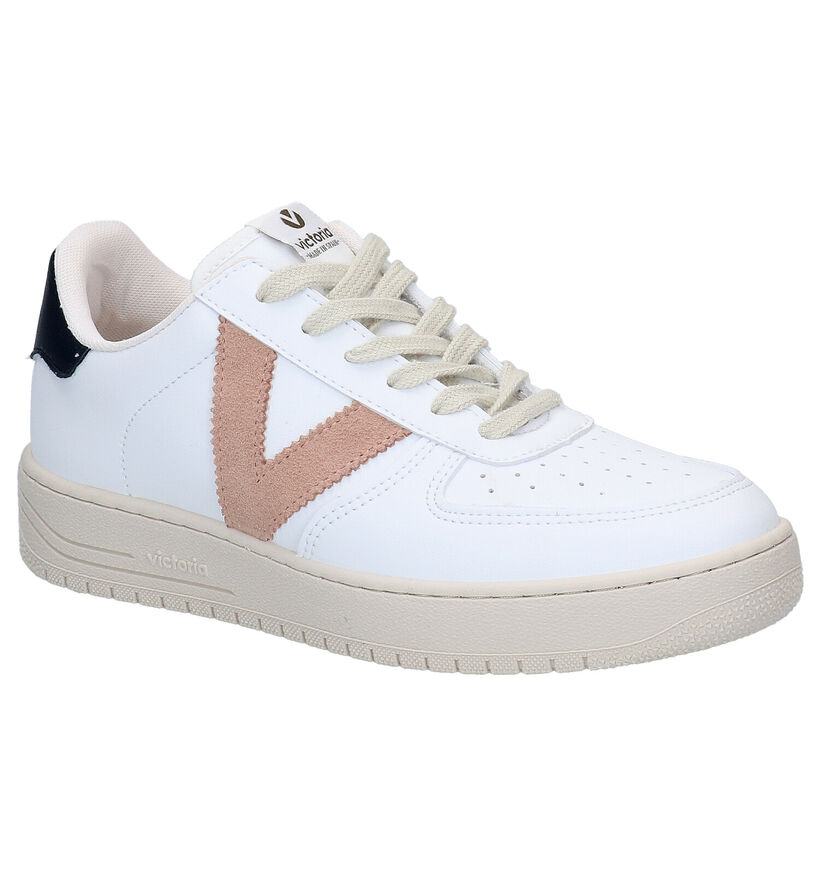 Victoria Chaussures à lacets en Blanc en simili cuir (281930)