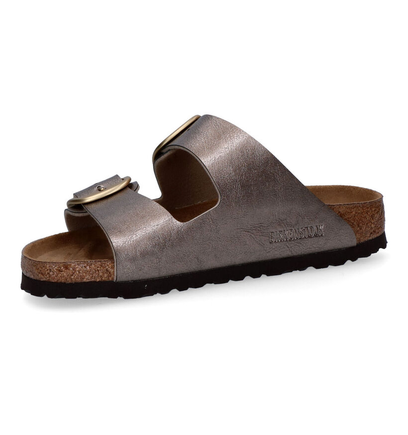 Birkenstock Arizona Big Buckle Nu-pieds en Noir pour femmes (337973)