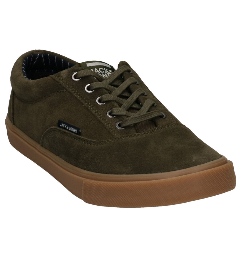 Jack & Jones Vision Bruine Skateschoenen in daim (256066)