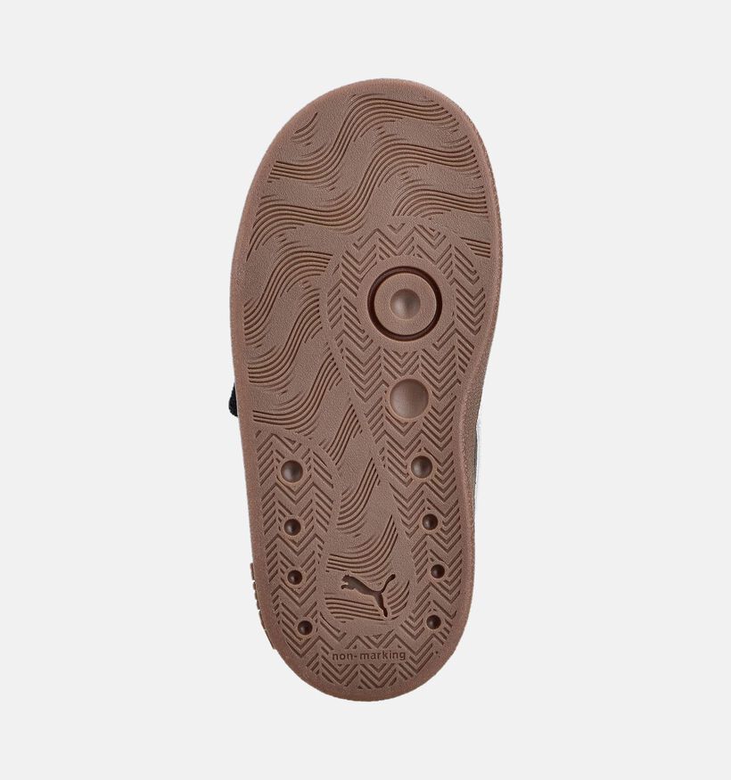 Puma Club II Era Zwarte Sneakers voor meisjes, jongens (359284) - geschikt voor steunzolen