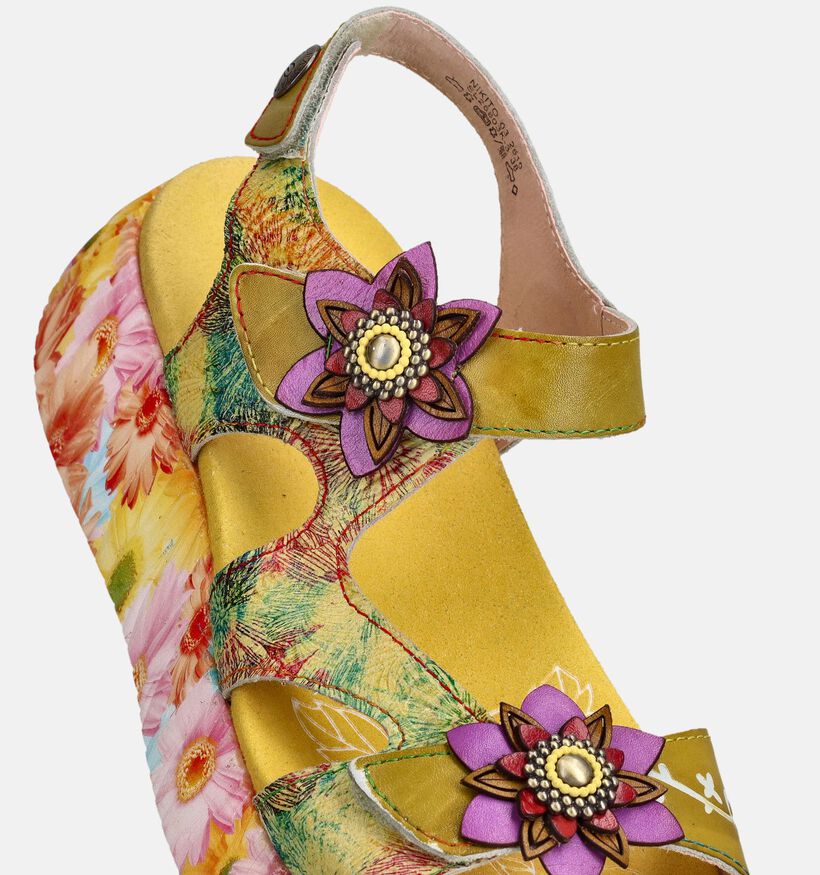 Laura Vita Nikito Sandales en Jaune pour femmes (373201)