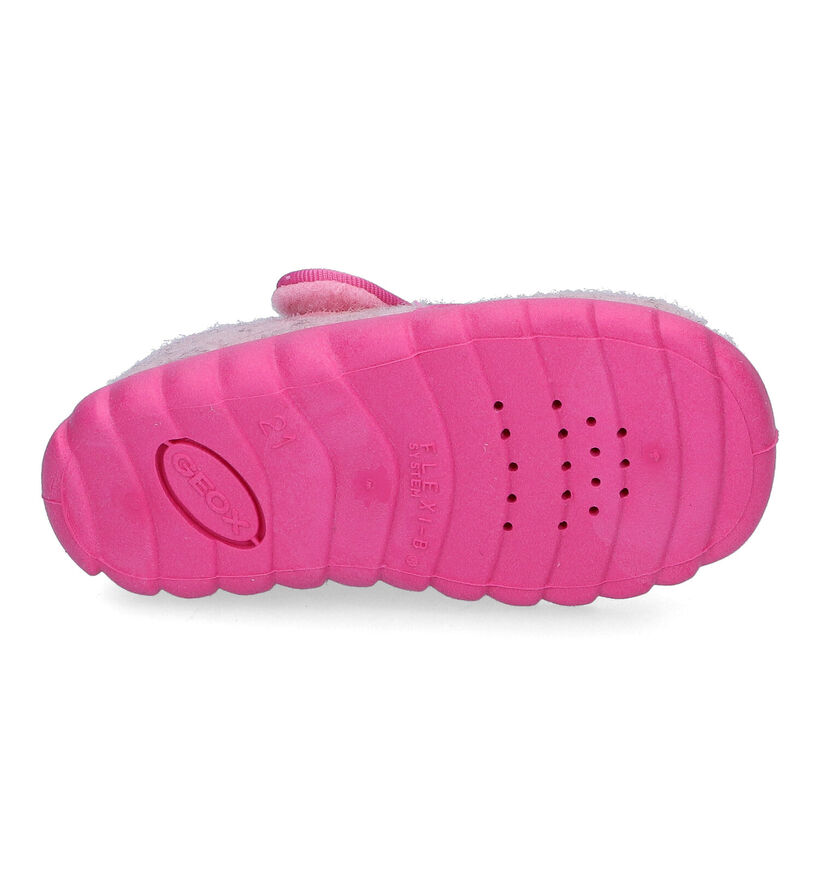 Geox Zyzie Pantoufles en Rose pour filles (313735)