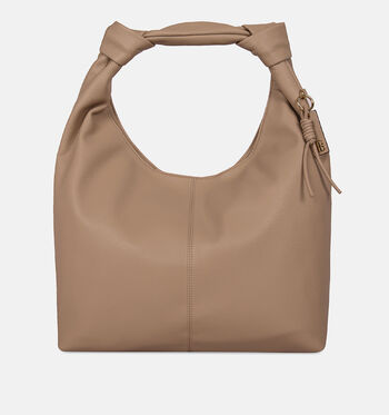 Laurent David Schoudertassen Zwart/Beige/Cognac