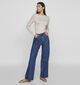 Vila Carla Blauwe Straight leg jeans L32 voor dames (348725)