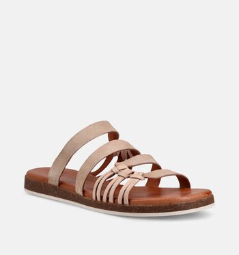 Apple of Eden Slippers Zwart/Beige