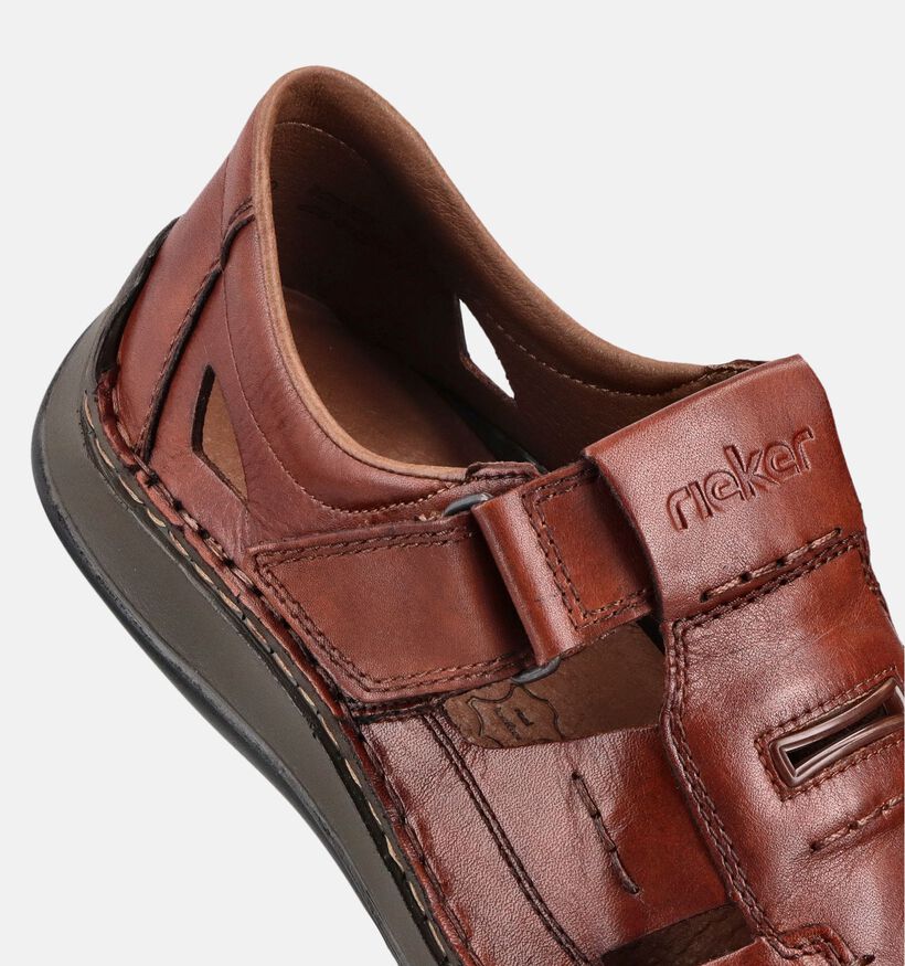 Rieker Cognac Gesloten Sandalen voor heren (370480)