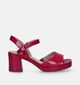 Tamaris Comfort Fuchsia Sandalen met blokhak voor dames (338170)