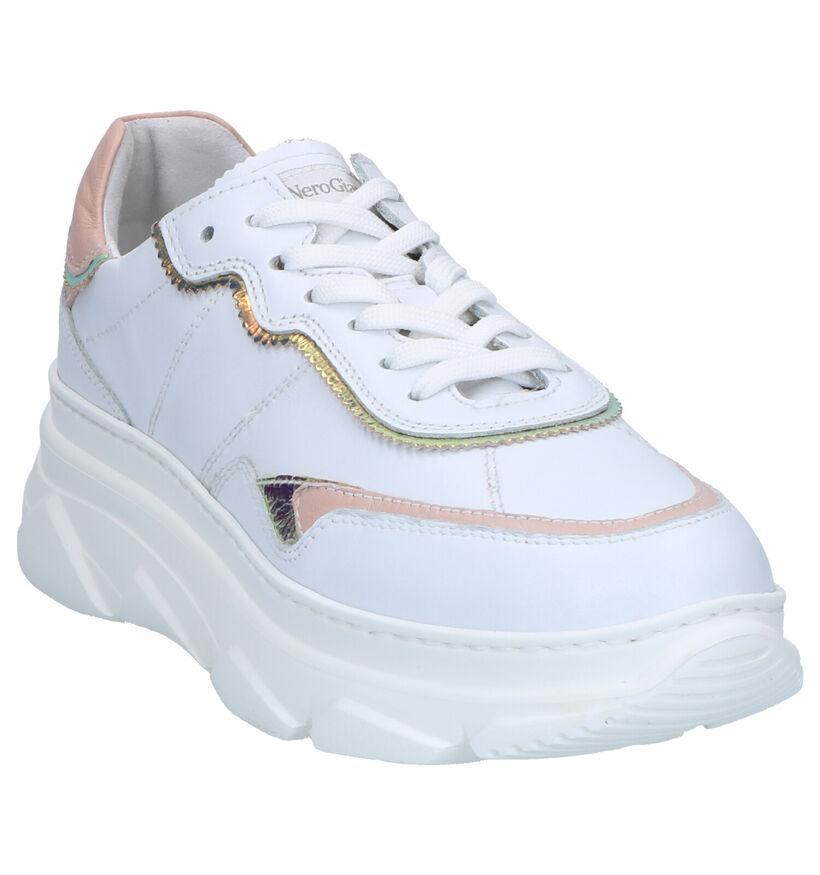 NeroGiardini Witte Sneakers in leer (274393)