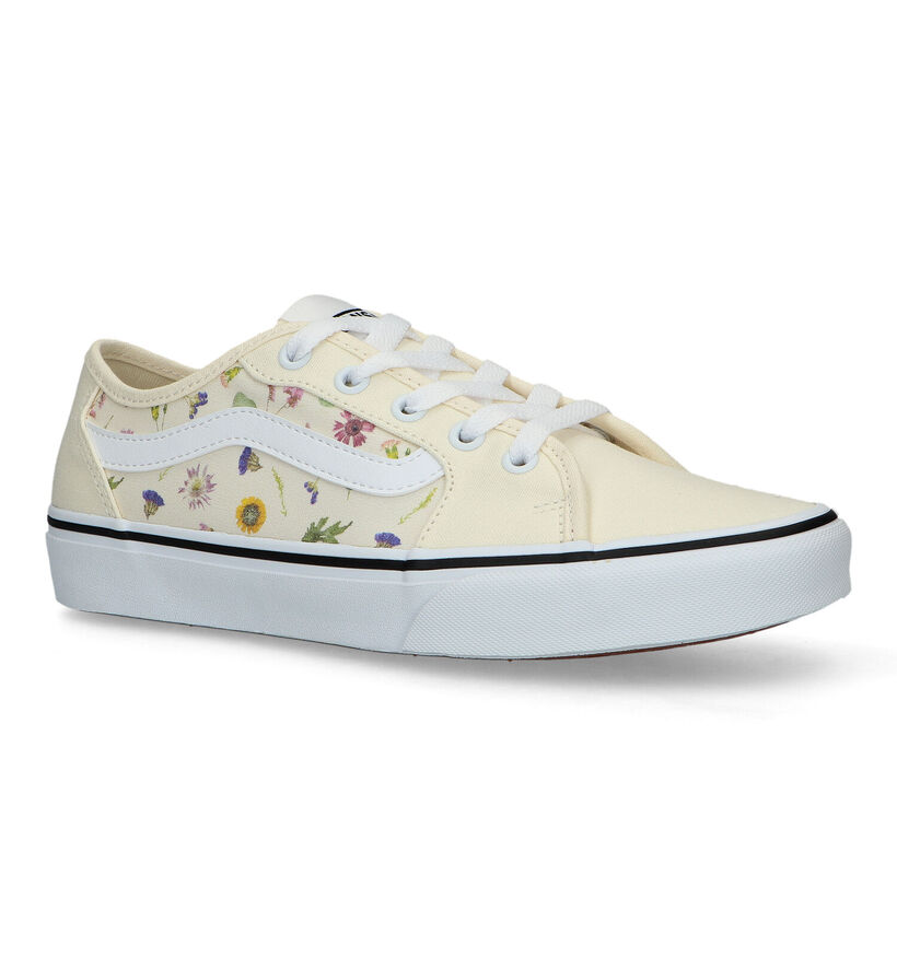 Vans Filmore Decon Baskets pour skate en Naturel pour femmes (351338)