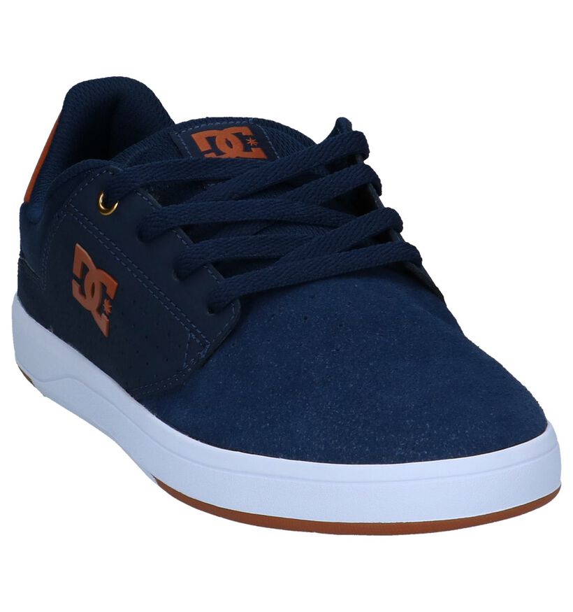 DC Shoes Skate sneakers en Bleu foncé en simili cuir (235123)