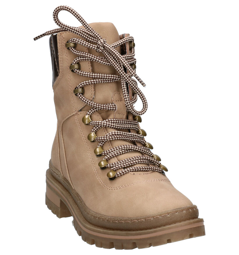 Dazzle Boots à lacets en Bleu foncé pour femmes (256593)