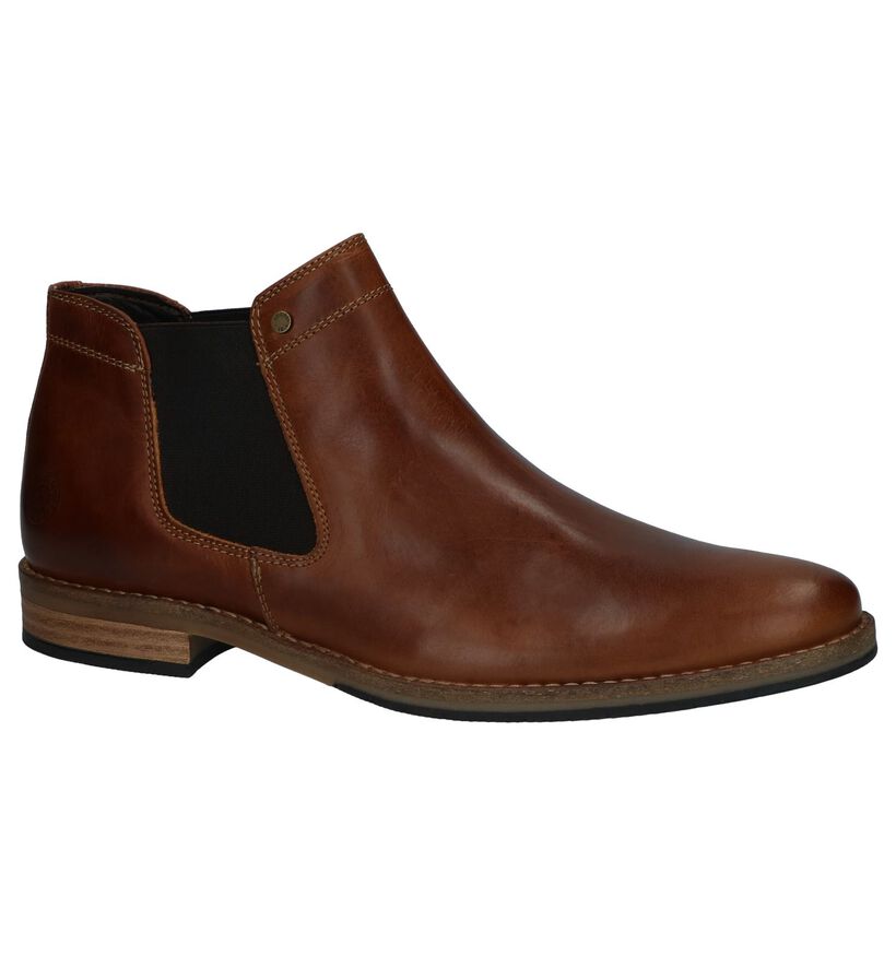 Bullboxer Chelsea Boots en Cognac en cuir (239049)